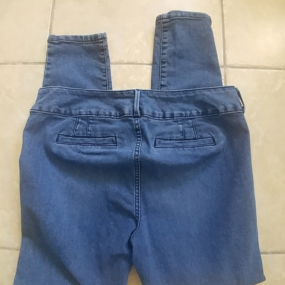 Highwaist long inseam soft comfy jeans